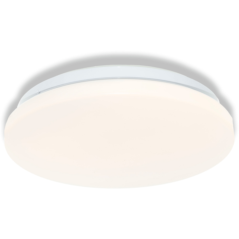 Plafoniera LED cu senzor OSRAM, 12W, 1320lm, 4000K, IP44, alb