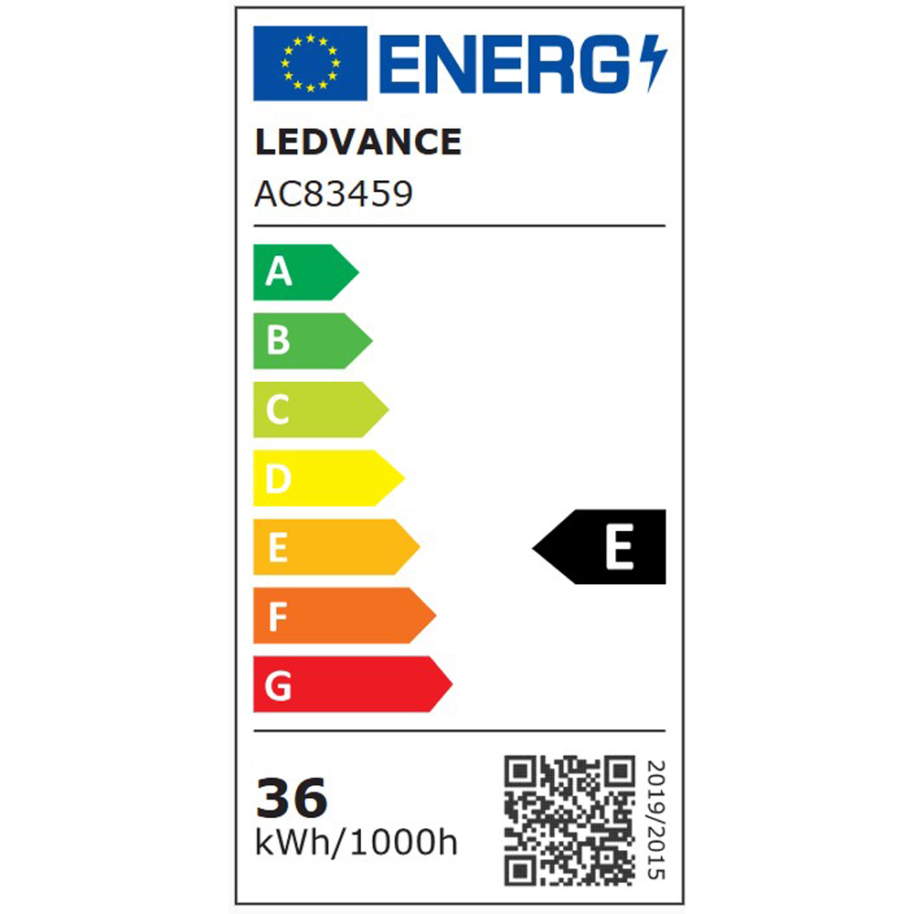 Plafoniera LED OSRAM Luxo, 36W, 3960lm, 4000K, IP20, negru