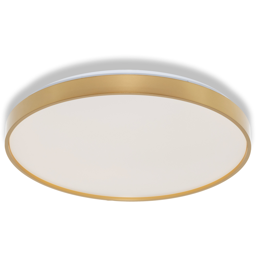 Plafoniera LED OSRAM Luxo, 36W, 3960lm, 4000K, IP20, auriu