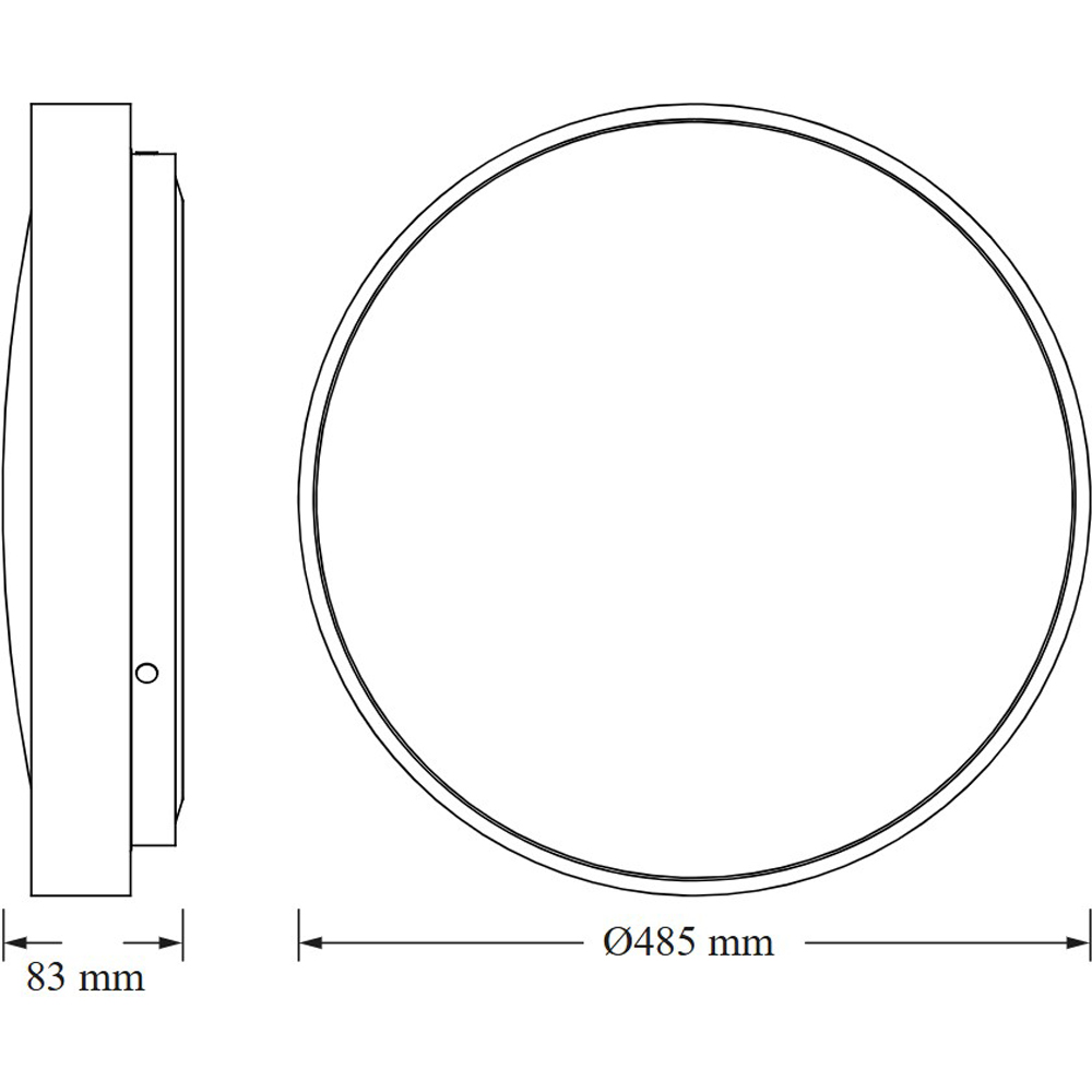 Plafoniera LED OSRAM Luxo, 36W, 3960lm, 4000K, IP20, auriu