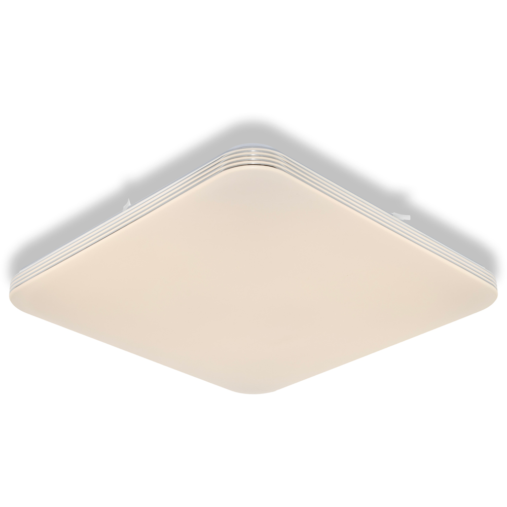 Plafoniera LED OSRAM Grido SQ, 72W, 7920lm, 3000K, IP20, alb