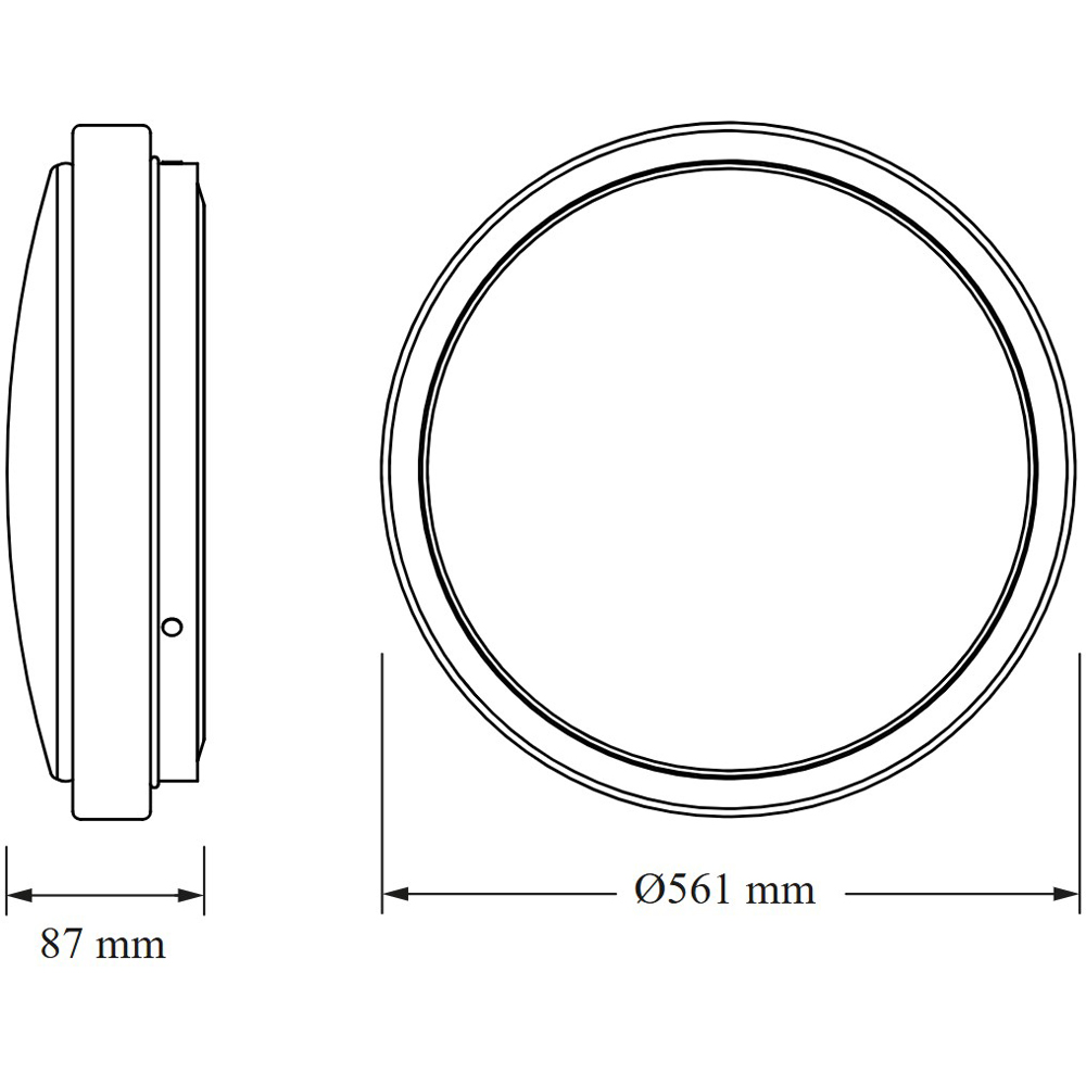 Plafoniera LED OSRAM Skyne, 72W, 7920lm, 3000K, IP20, alb