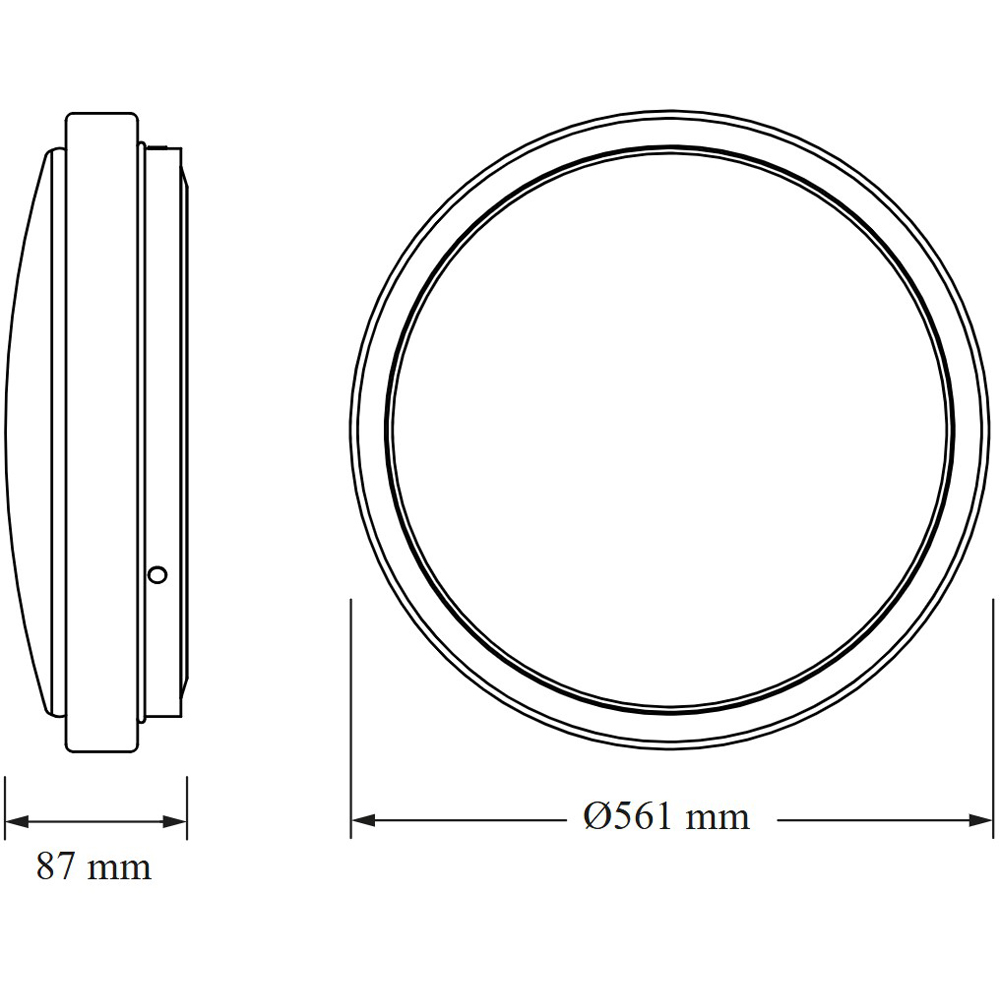Plafoniera LED OSRAM Skyne, 72W, 7920lm, 4000K, IP20, alb