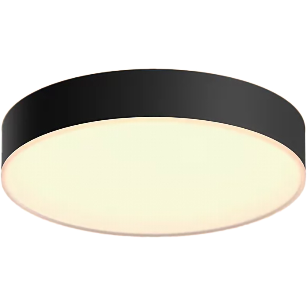 Plafoniera LED smart PHILIPS HUE Enrave, 19.2W, 2450lm, IP20, negru