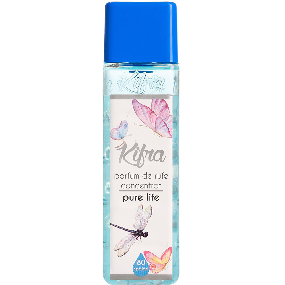 Parfum de rufe concentrat KIFRA Pure Life, 200 ml, 80 spalari