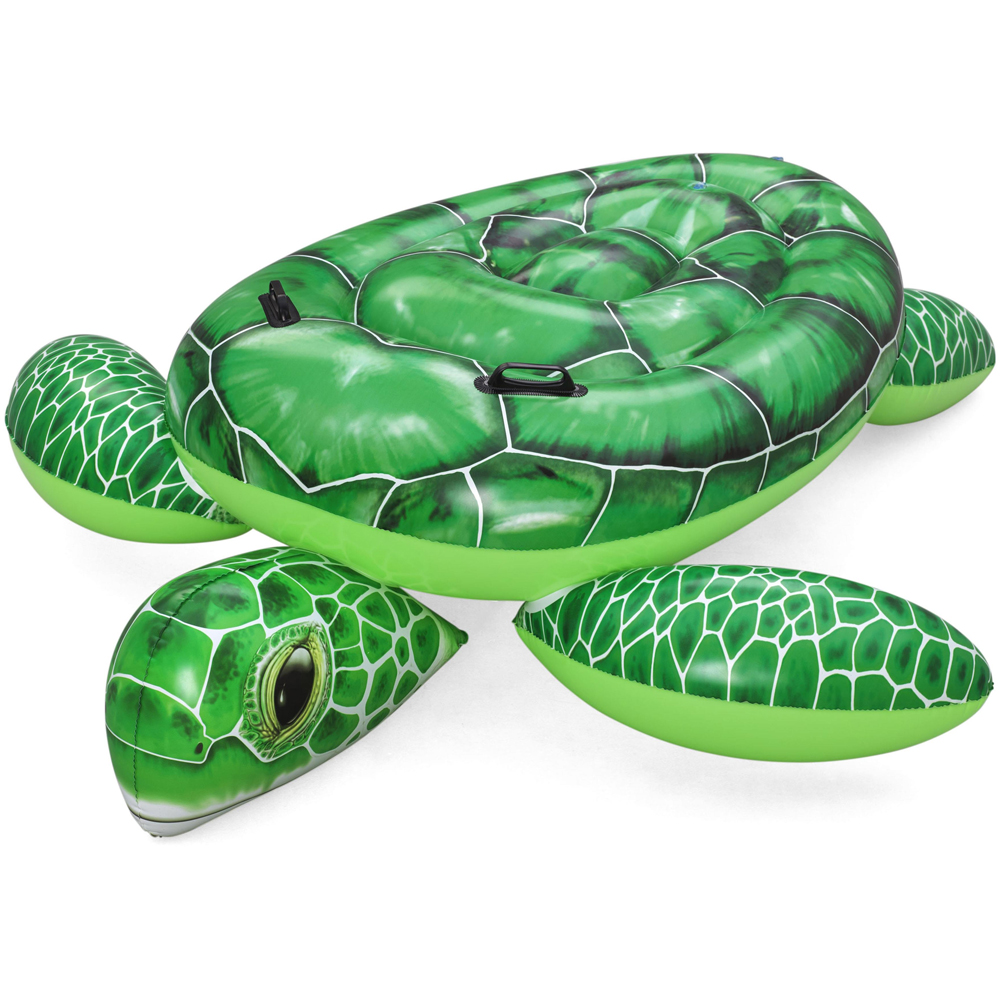 Saltea gonflabila BESTWAY, 3 ani+, 153 x 140 x 38 cm, capacitate maxima 45 kg, forma broasca testoasa