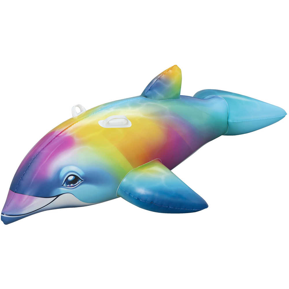 Saltea gonflabila BESTWAY, 3 ani+, 173 x 84 x 46 cm, capacitate maxima 45 kg, forma delfin kg