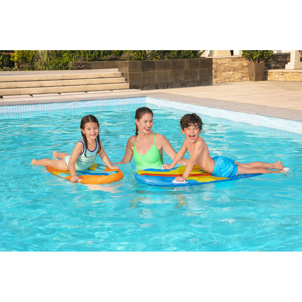 Placa de surf gonflabila BESTWAY, 112 x 40 x 10 cm, 3-10 ani, 1 persoana, capacitate maxima 60 kg, 1 buc