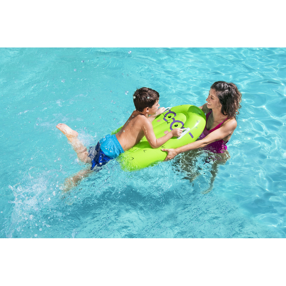 Placa de inot gonflabila BESTWAY, 80 x 52 x 16 cm, 3-8 ani, capacitate maxima 45 kg, 1 buc