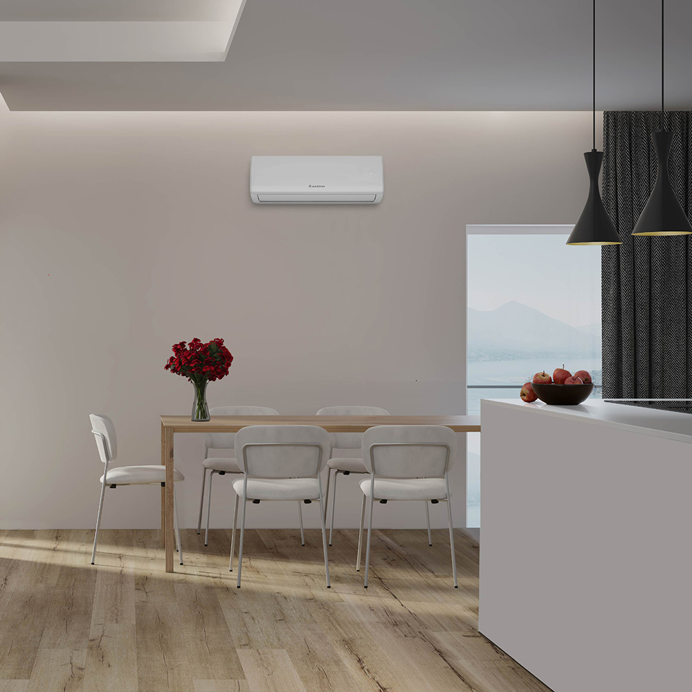 Aer conditionat ARISTON Kios Net 50, 18000BTU, A++/A+, Wi-Fi, Functie Incalzire, Inverter, alb