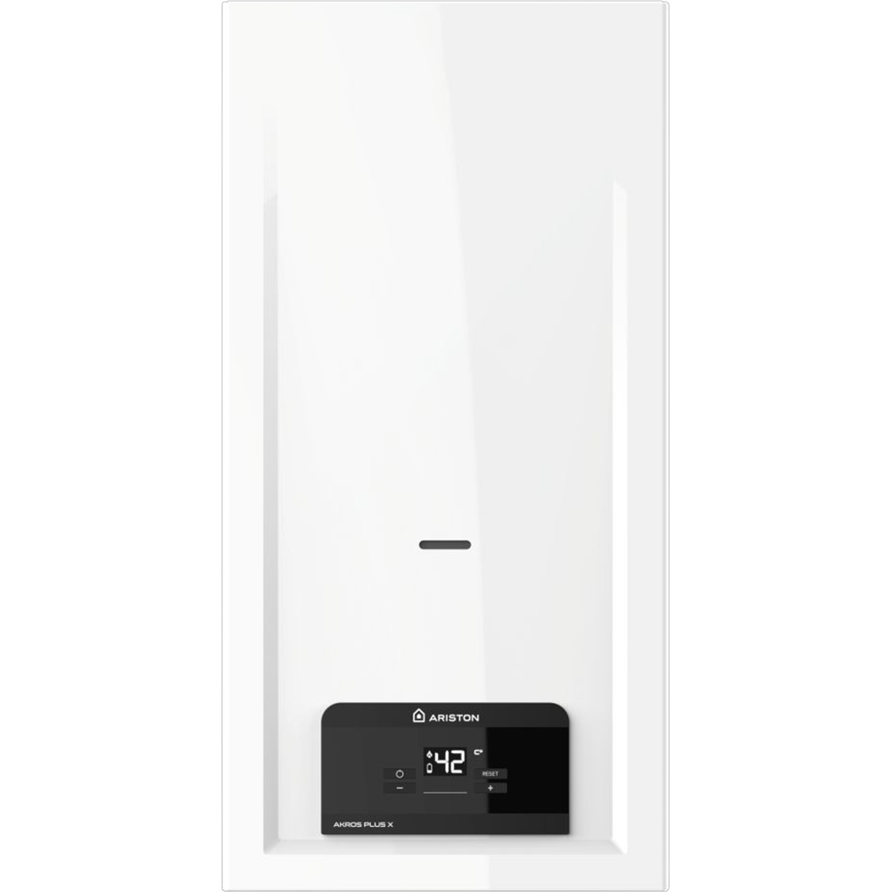Instant apa calda pe gaz GN Ariston Akros Plus X 11, 11l/min, 18.7kW, alb