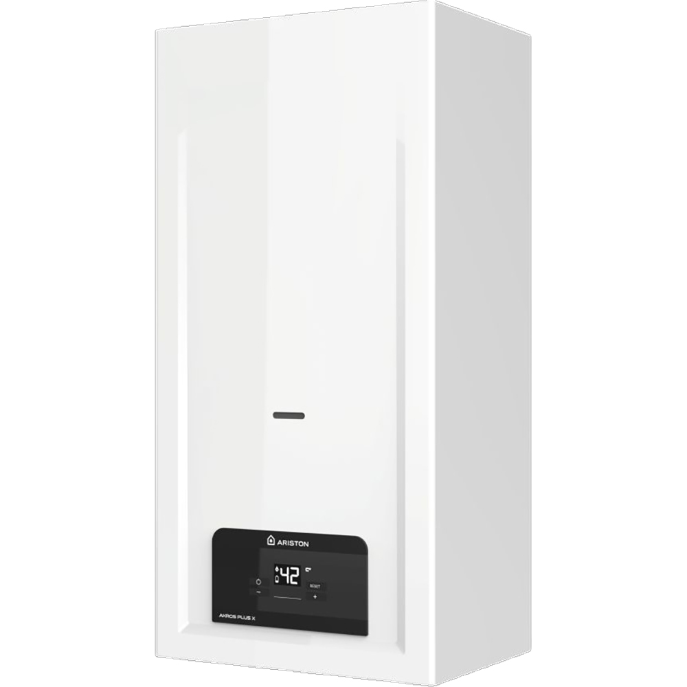 Instant apa calda pe gaz GN Ariston Akros Plus X 11, 11l/min, 18.7kW, alb