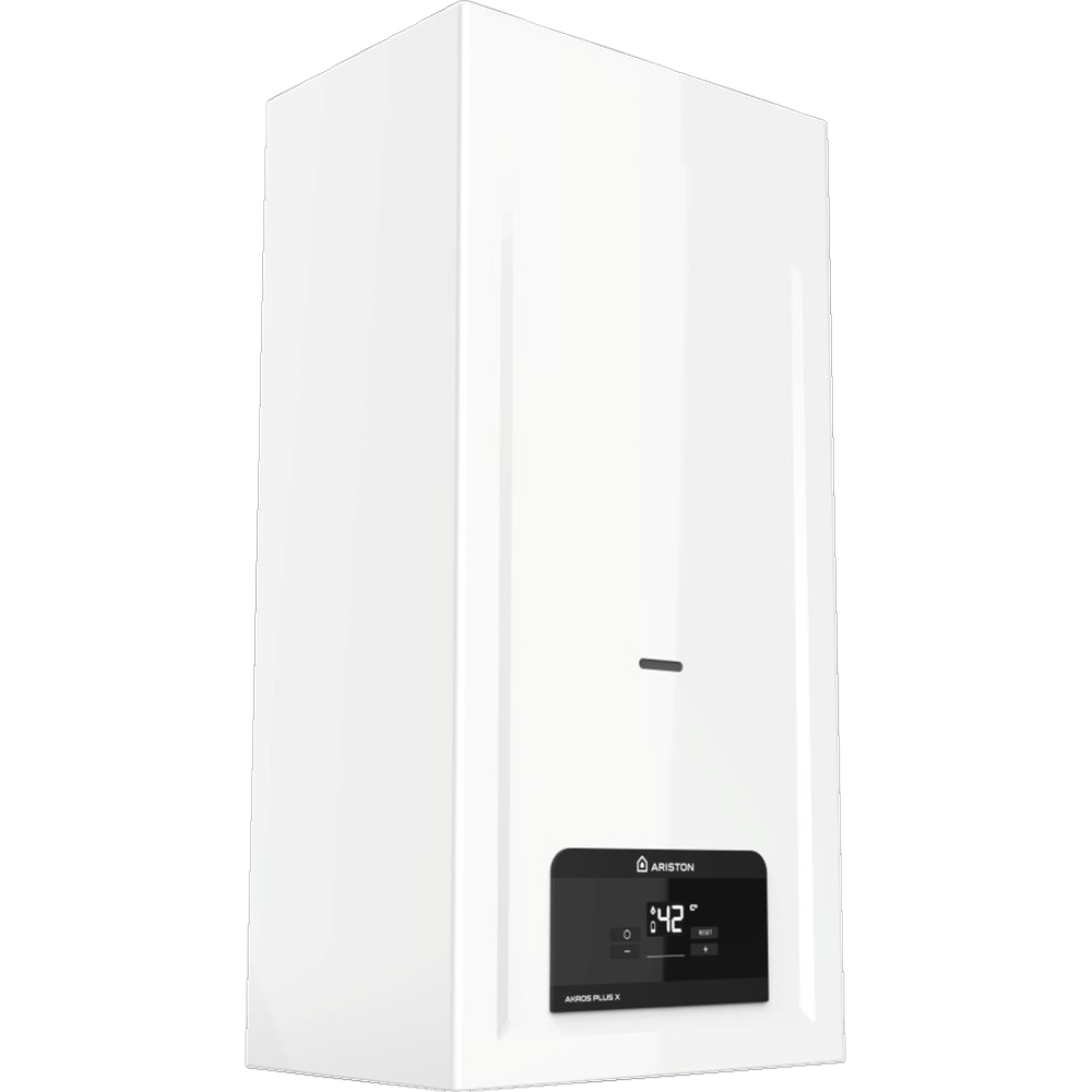 Instant apa calda pe gaz GN Ariston Akros Plus X 11, 11l/min, 18.7kW, alb
