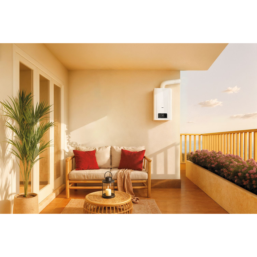 Instant apa calda pe gaz GN Ariston Akros Plus X 11, 11l/min, 18.7kW, alb