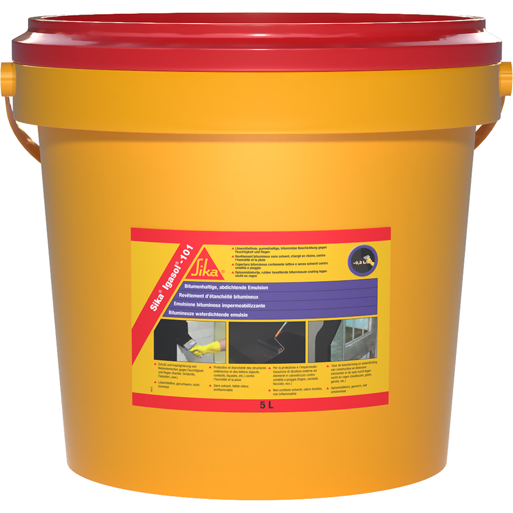 Emulsie bituminoasa Sika Igasol 101, 5 l