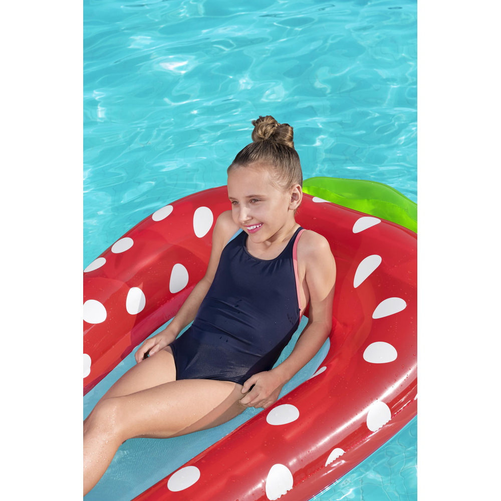Saltea gonflabila BESTWAY, 6 ani+, capacitate maxima 75 kg, forma de fructe, 1 buc