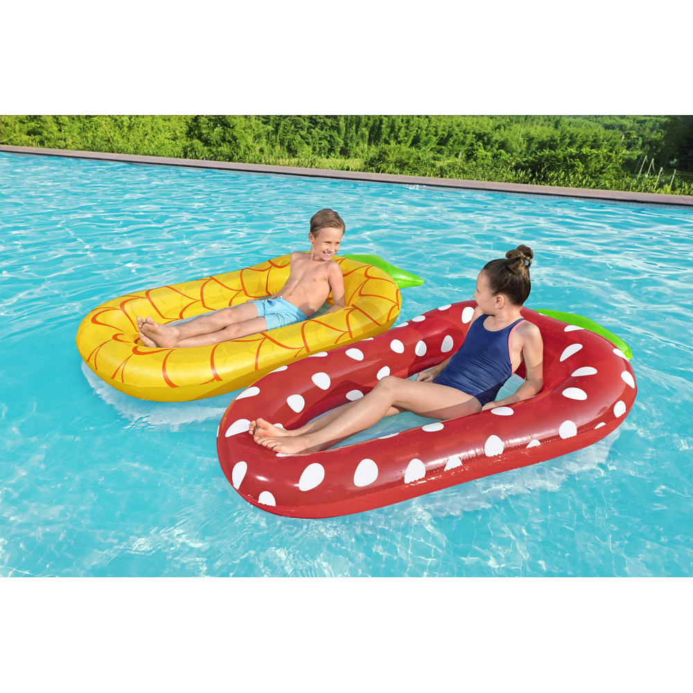 Saltea gonflabila BESTWAY, 6 ani+, capacitate maxima 75 kg, forma de fructe, 1 buc