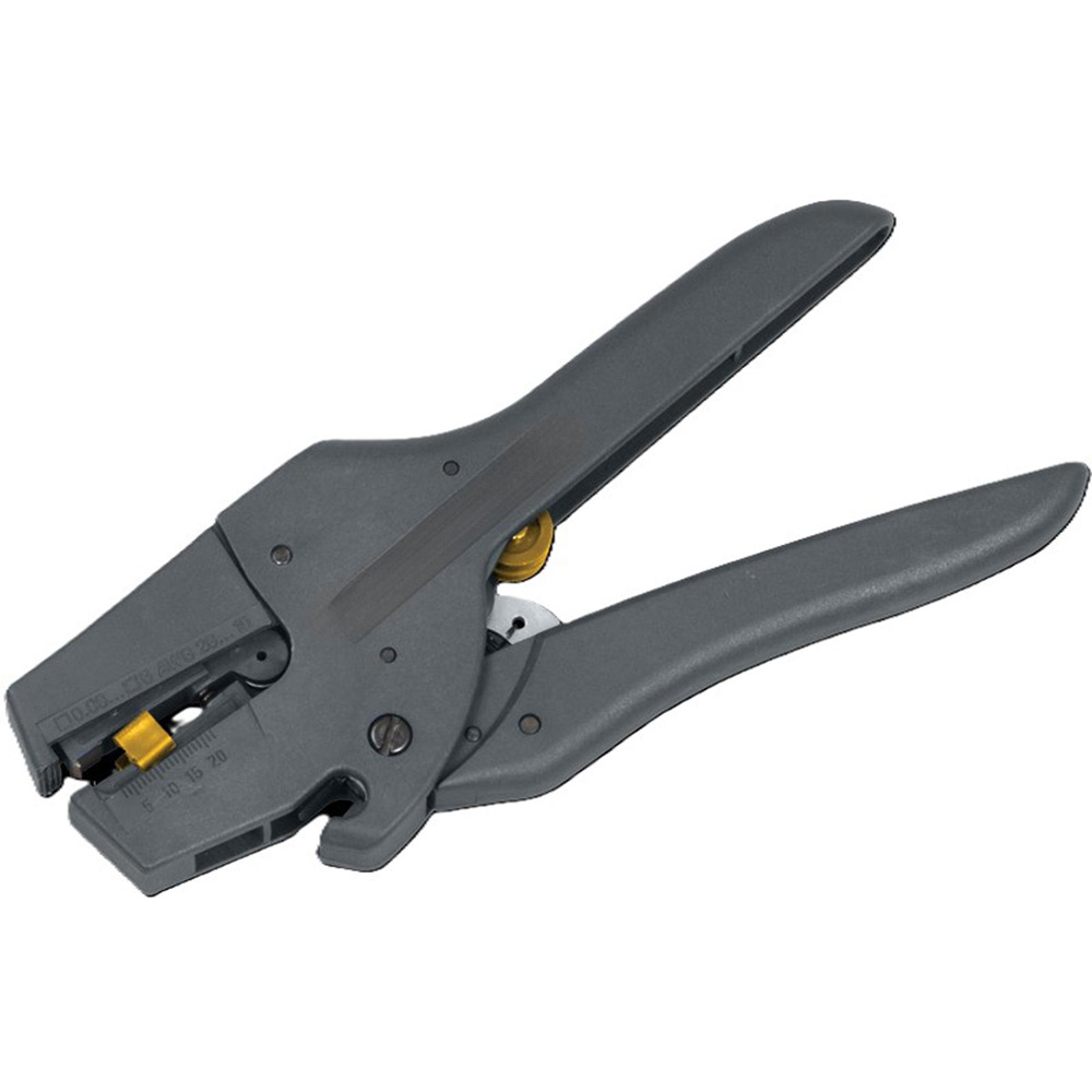 Cleste dezizolat cablu 0.8, 6mm2, 10.5 x 25.1 x 2.5 cm, plastic, negru