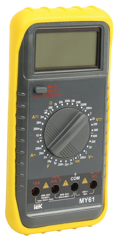 Multimetru digital MY61  IEK ELECTRIC, Professional series