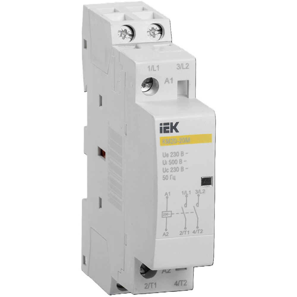 Contactor IEK MKK11-20-20, 20A, IP20, 230V