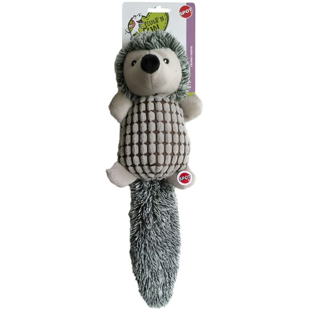Jucarie plus pentru caini AGROBIOTHERS Arici, 40 cm, maro