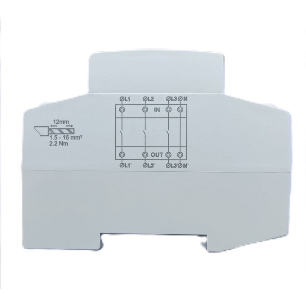 Releu protectie tensiune DIGITOP V-PRO-3F63A, 63A, IP20, 400V