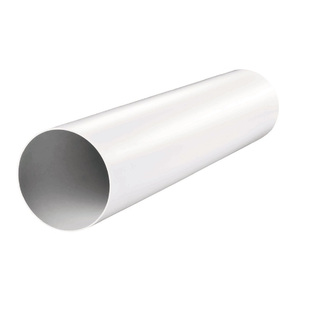 Tubulatura rigida PVC, 125 mm, 1 m, alb