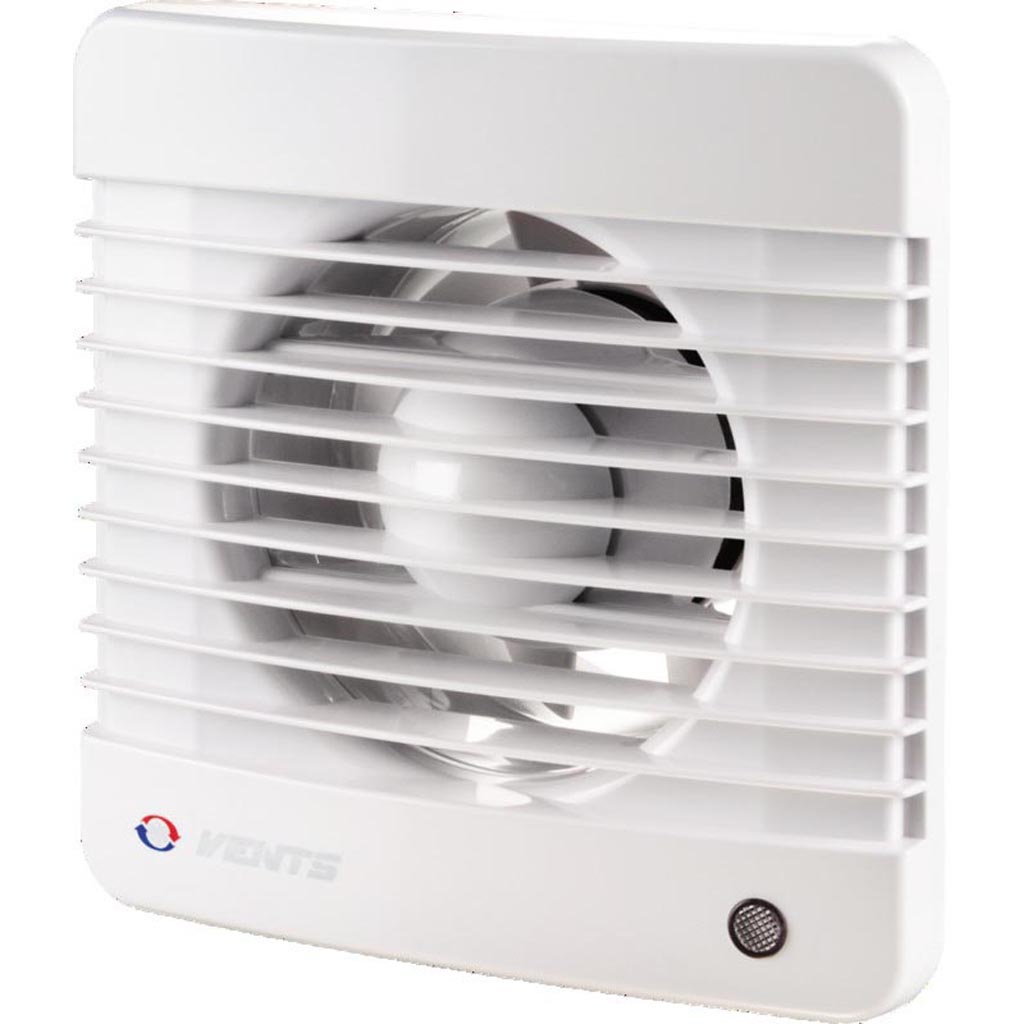 Ventilator silentios VENTS, 5.5 W, 100 mm, alb