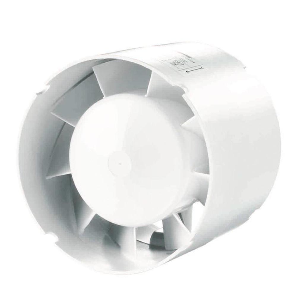 Ventilator axial pentru tubulatura VENTS, 14 W, 100 mm, alb