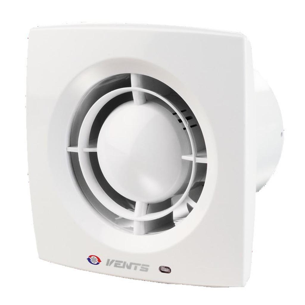 Ventilator axial VENTS, 14 W, 100 mm, alb