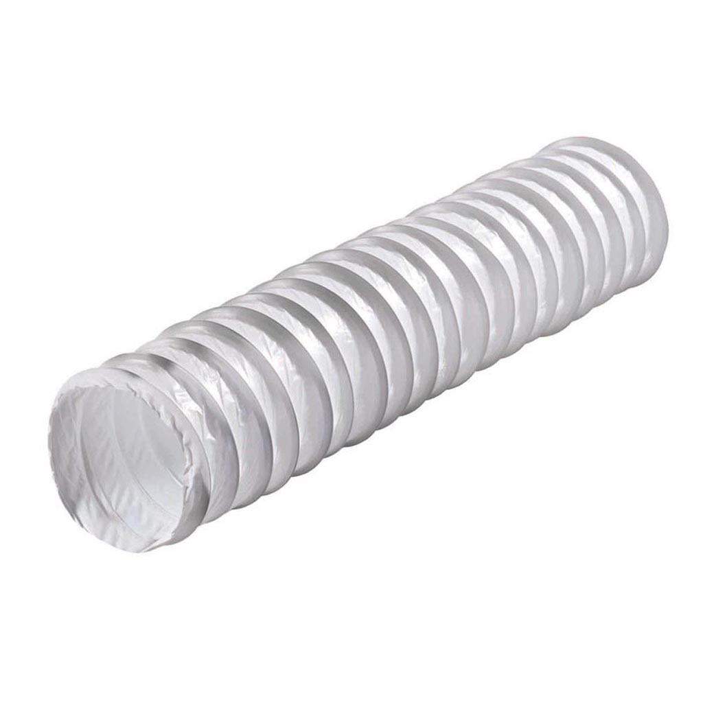 Tub flexibil hota PVC, 102 mm, 2.5 m, alb