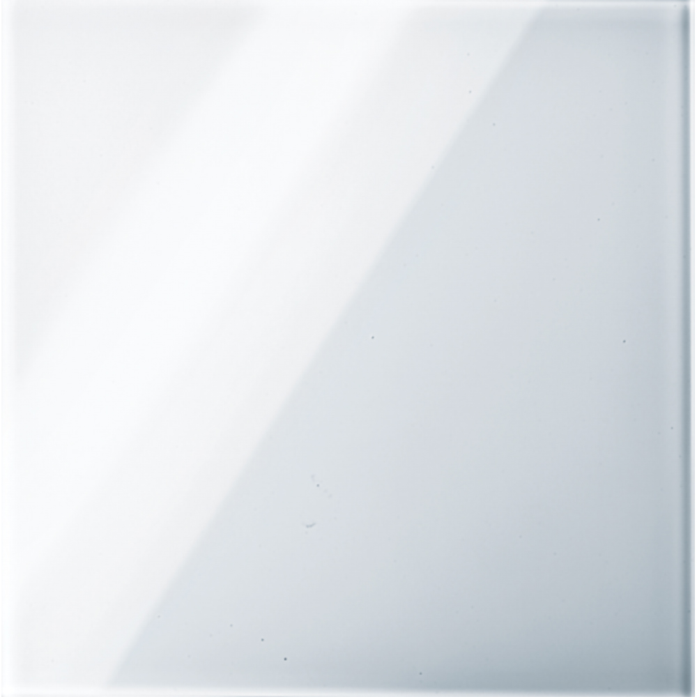 Panou decorativ pentru ventilator modular VENTS FPB 160 Glass-1, sticla, 160 x 160 mm, alb