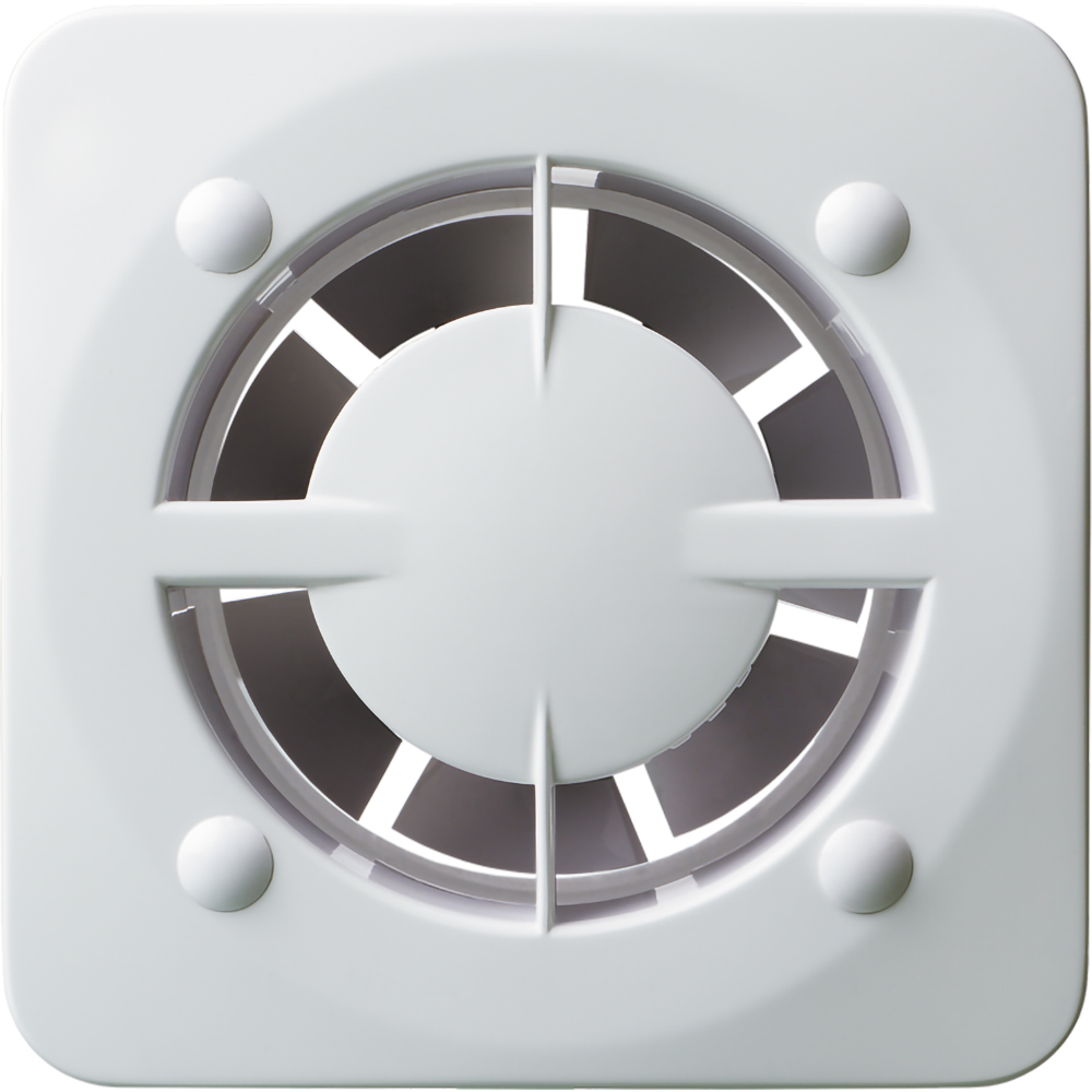 Ventilator axial VENTS 125 Base, 16 W, 125 mm, alb