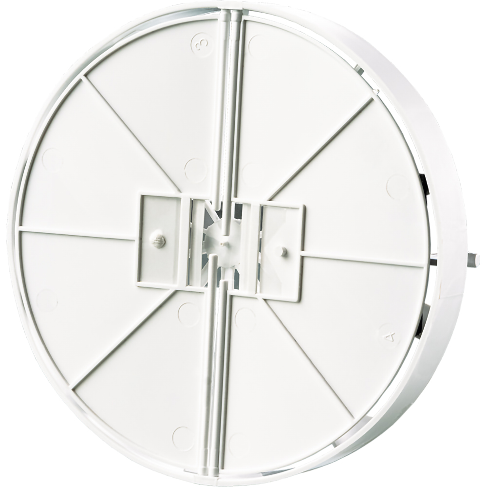 Clapeta antiretur fluture VENTS KO1 100, plastic, D 100 mm, alb