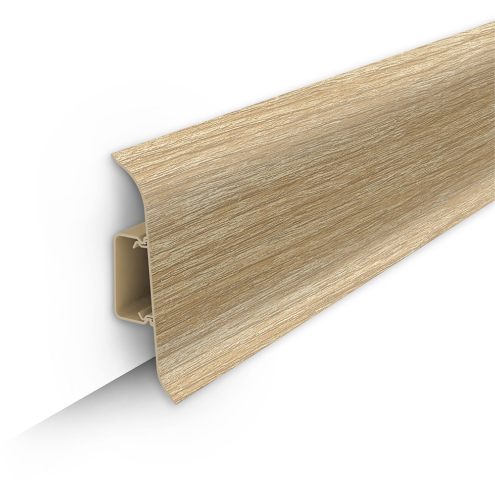 Plinta Wood Class KN59, PVC, stejar euro, 2.2 m