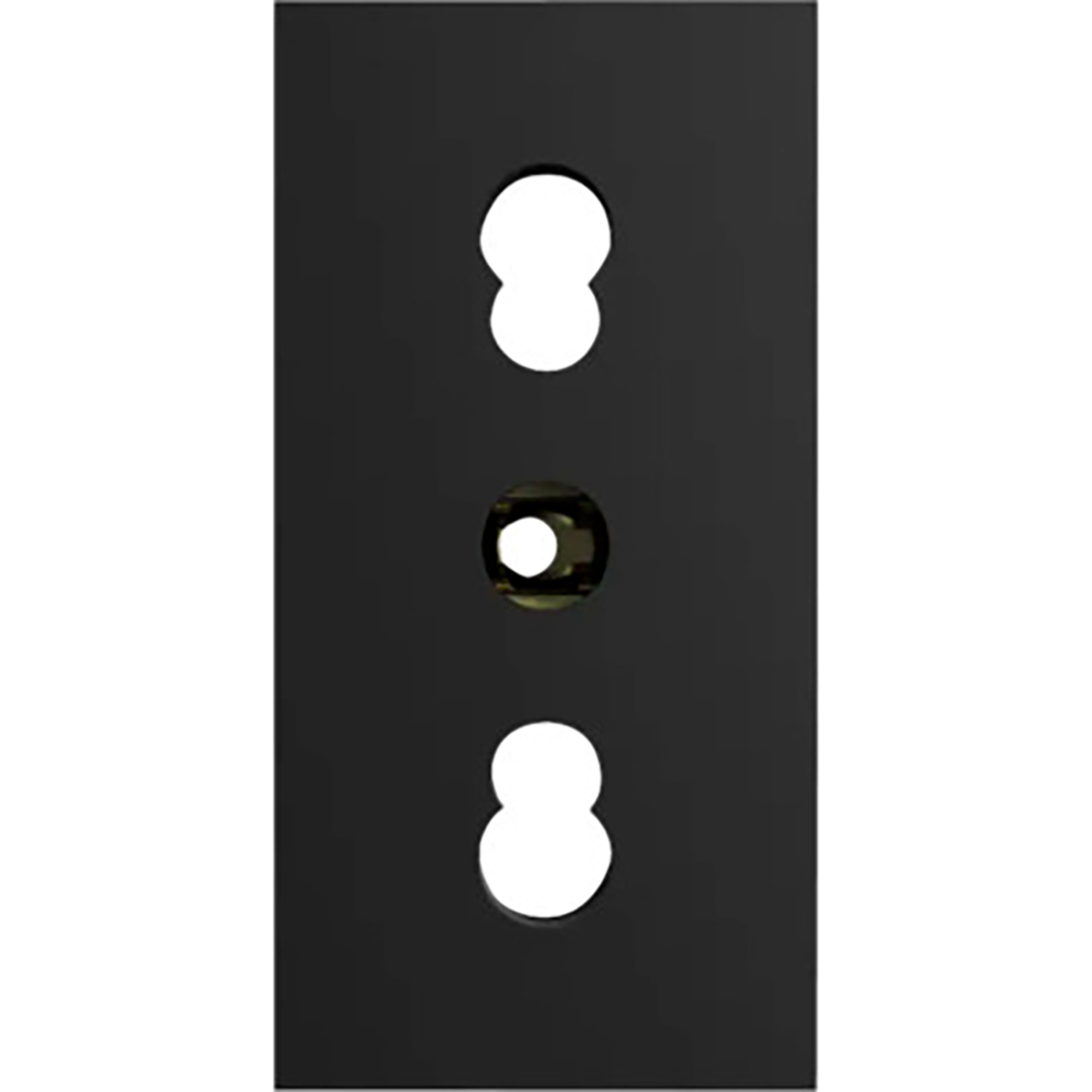 Modul priza simpla Livolo VL-FCTL16A-1BP, model italian, 16A, negru
