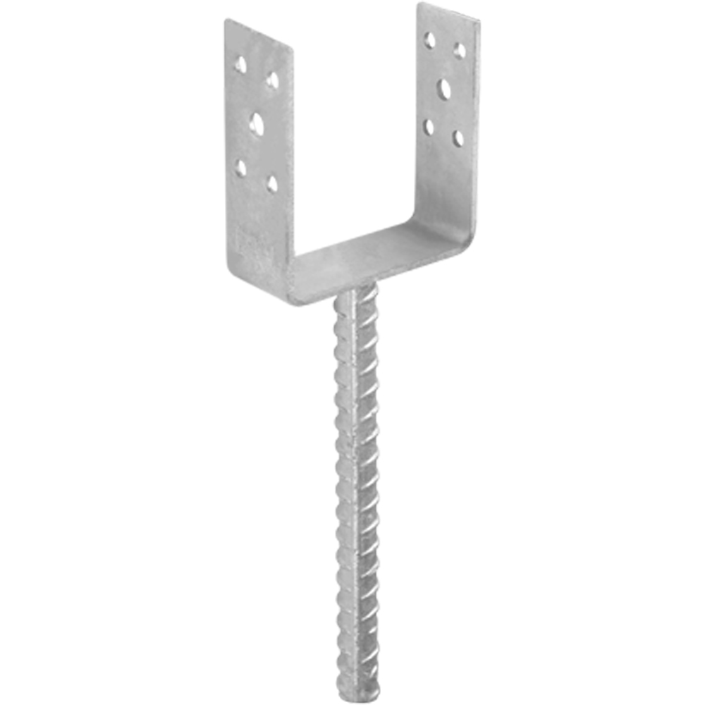 Suport stalp tip U DMX PSL 100 U, 101 x 100 mm, grosime 5 mm, sarcina usoara