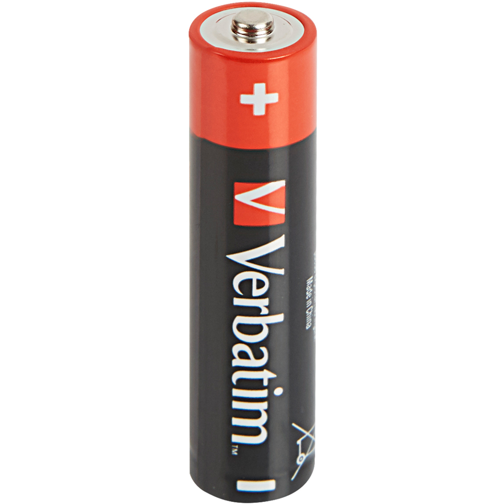 Baterie alcalina VERBATIM 49500, AAA, 1.5V, 4buc