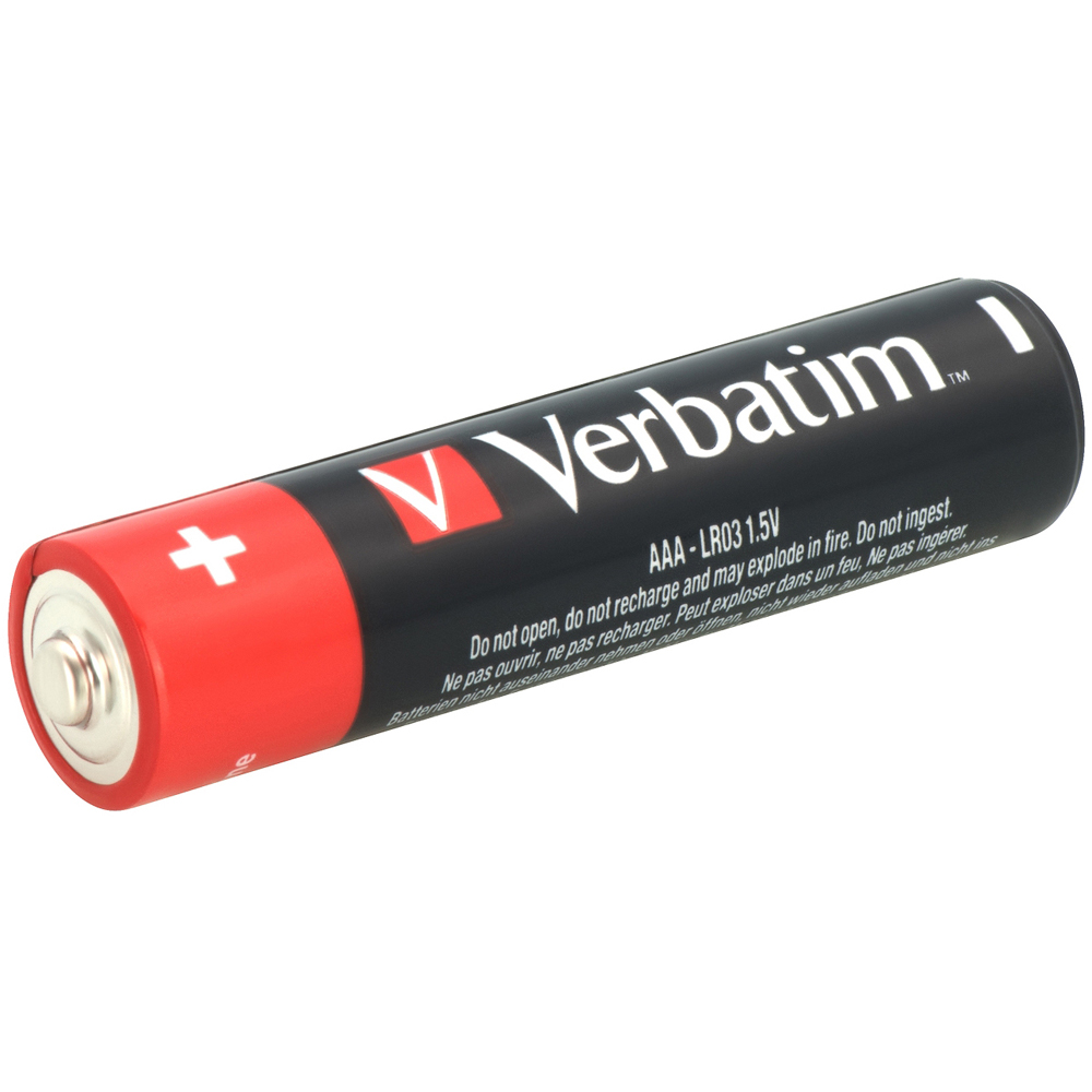 Baterie alcalina VERBATIM 49500, AAA, 1.5V, 4buc