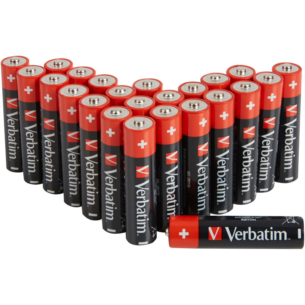 Baterie alcalina VERBATIM 49504, AAA, 1.5V, 24buc