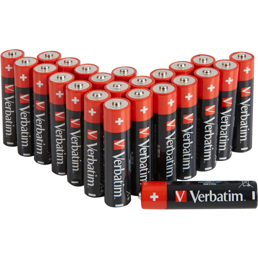 Baterie alcalina VERBATIM 49505, AA, 1.5V, 24buc