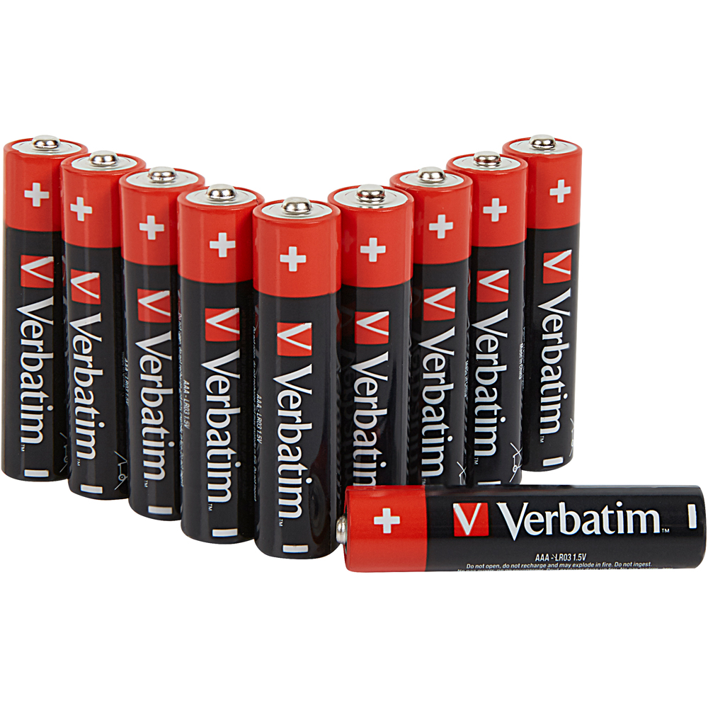 Baterie alcalina VERBATIM 49874, AAA, 1.5V, 10buc