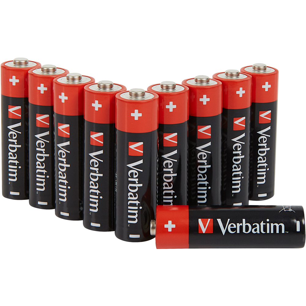 Baterie alcalina VERBATIM 49875, AA, 1.5V, 10buc