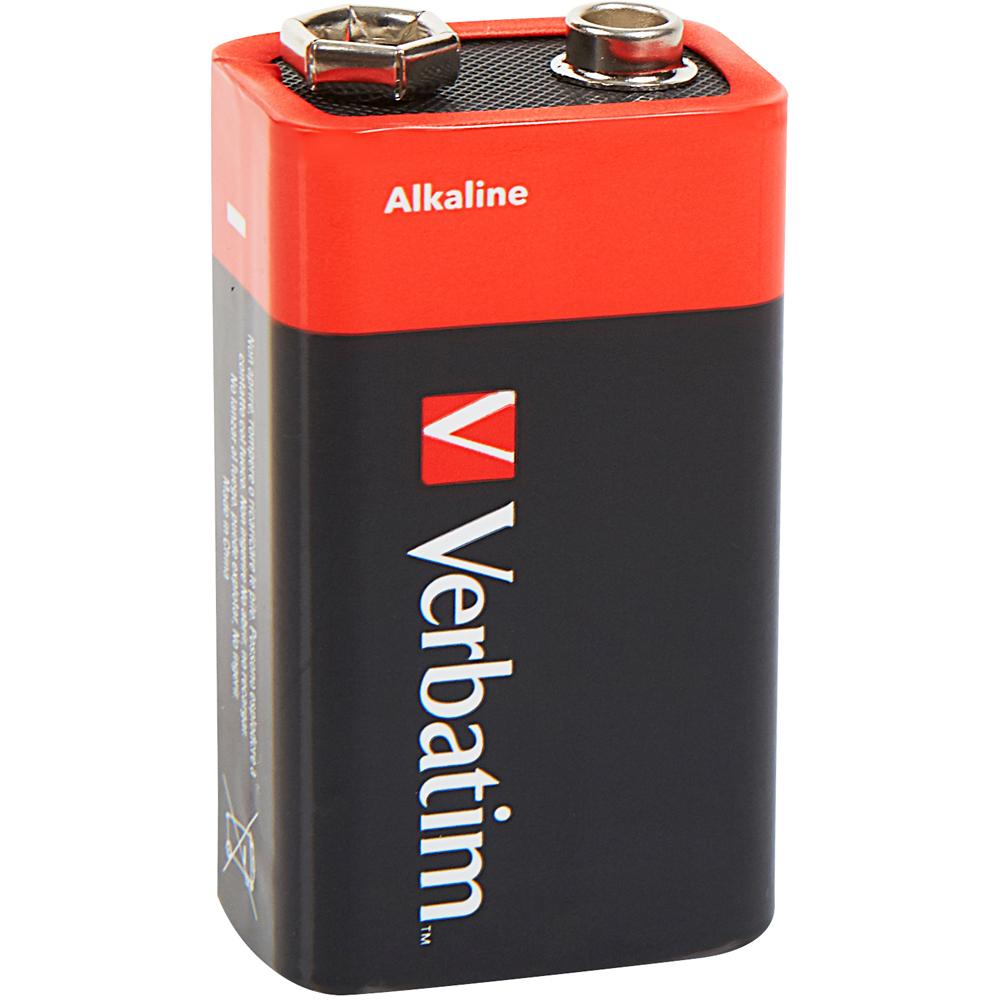 Baterie alcalina VERBATIM 49924, 9V, 9V, 1buc