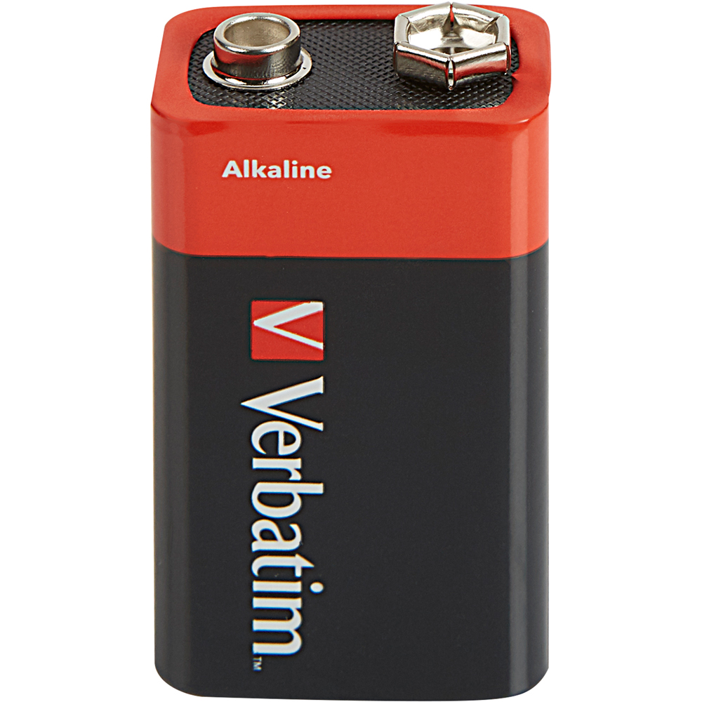 Baterie alcalina VERBATIM 49924, 9V, 9V, 1buc