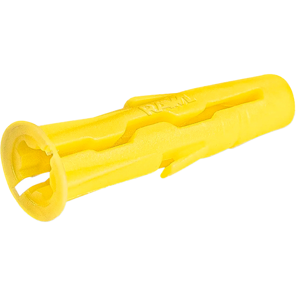 Diblu universal RAWLPLUG Uno, 5 mm, galben, 96 buc