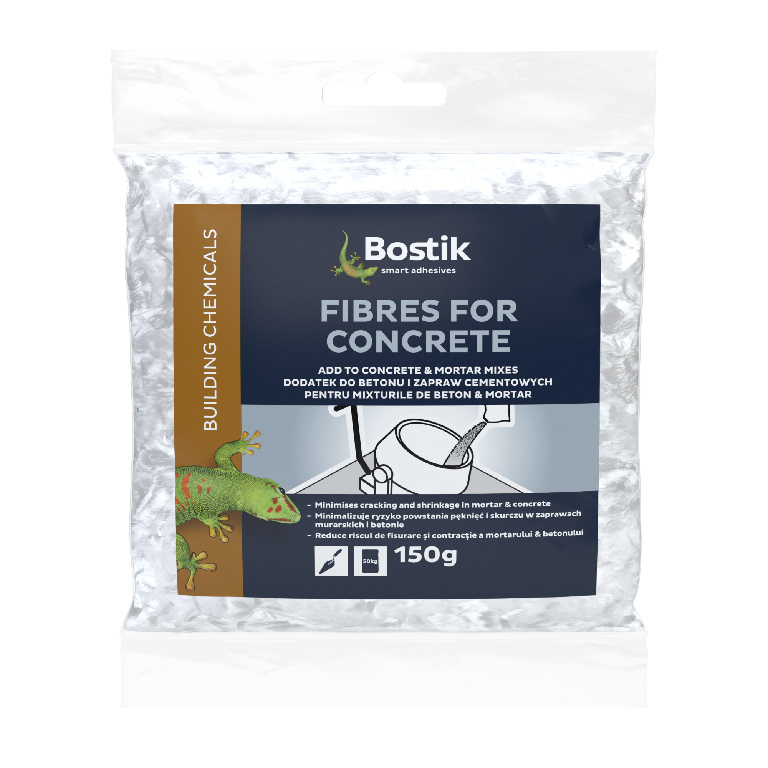 Fibre pentru beton BOSTIK, 150 g 