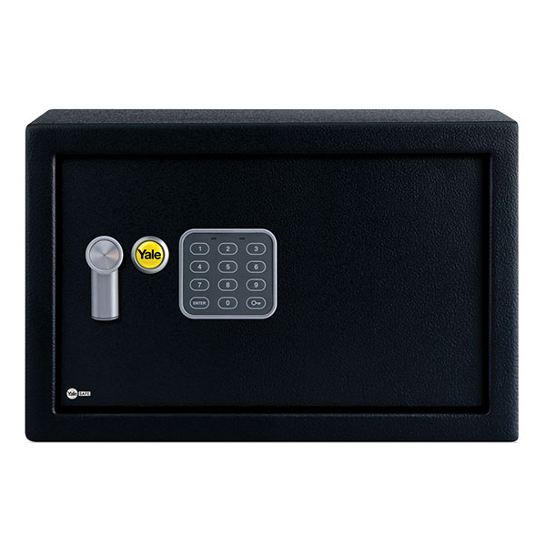 Seif rezidential YALE YSV/250/DB1, Inchidere electronica, 250 x 350 x 250 mm, negru
