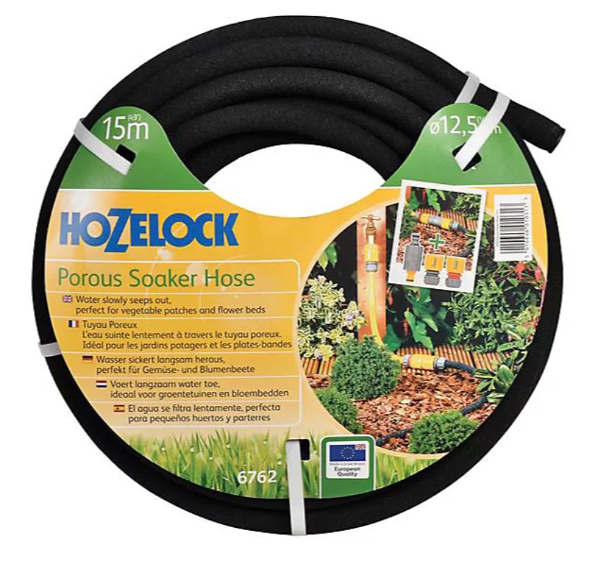 Furtun de irigare, poros Hozelock, 15 m, diametru 12,5 mm (1/2 inch)