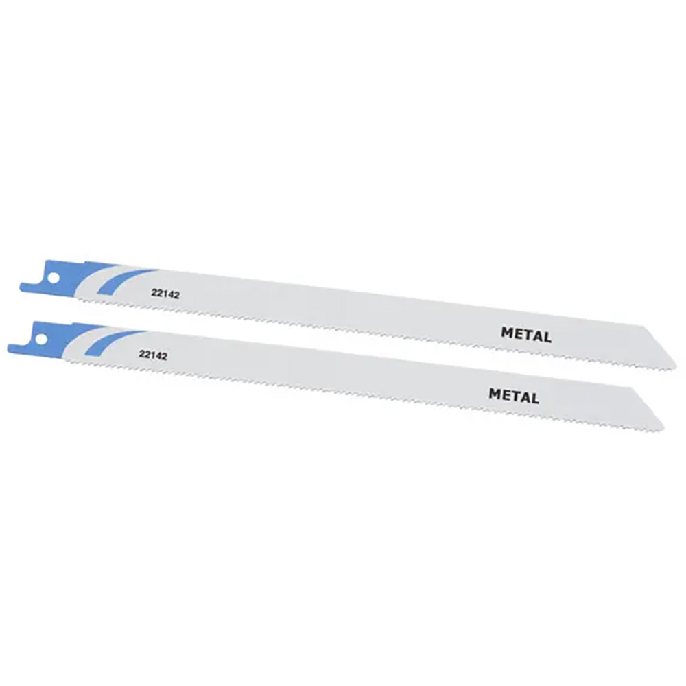 Set 2 lame pentru fierastrau sabie STANLEY, metal gros, 228 mm, metal